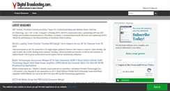 Desktop Screenshot of digitalbroadcasting.com